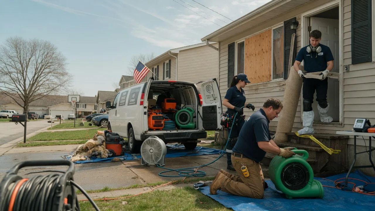 Water Damage Restoration in Gorham, IL near me